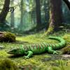 Realistic Gecko Decoration 3D Printed Articulated Figurine, Reptile Ornament with Movable Joints, Cute Posable Model Lizard Animal Figure for