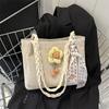 Summer Rattan Woven Tote Bag Large Capacity Casual Handbag for Women 2026 New Fashion CLE