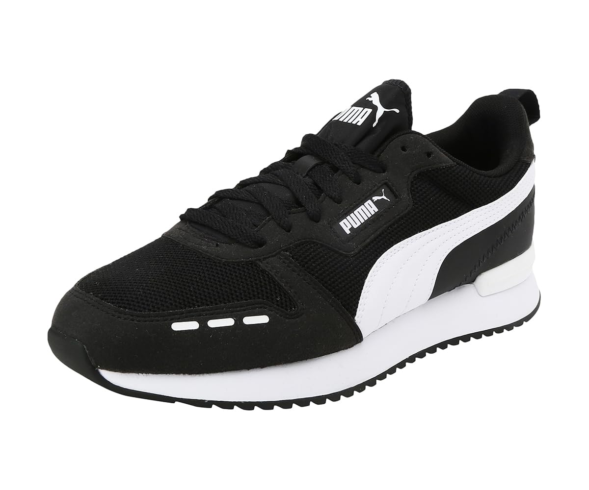 

PUMA R78 Puma White Size cm Sneakers, Black/Puma (01), 27.5