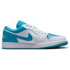 Air Jordan 1 Low Aquatone Herren Sneakers Blau Celestial-Gold Weiß 553558-174