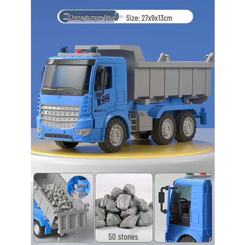 

Очень большой мусоровоз со светом и музыкой, обучающая модель экскаватора для детей