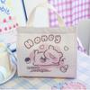Oxford Capybara Lunch Bag Large Capacity Portable Lunch Box Simple Canteen Bag  BBQ Meal