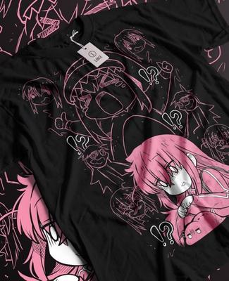 Kawaii Funny Hitori Gotou Bocchi the Rock T-shirt, Unisex Tee for Yamada and