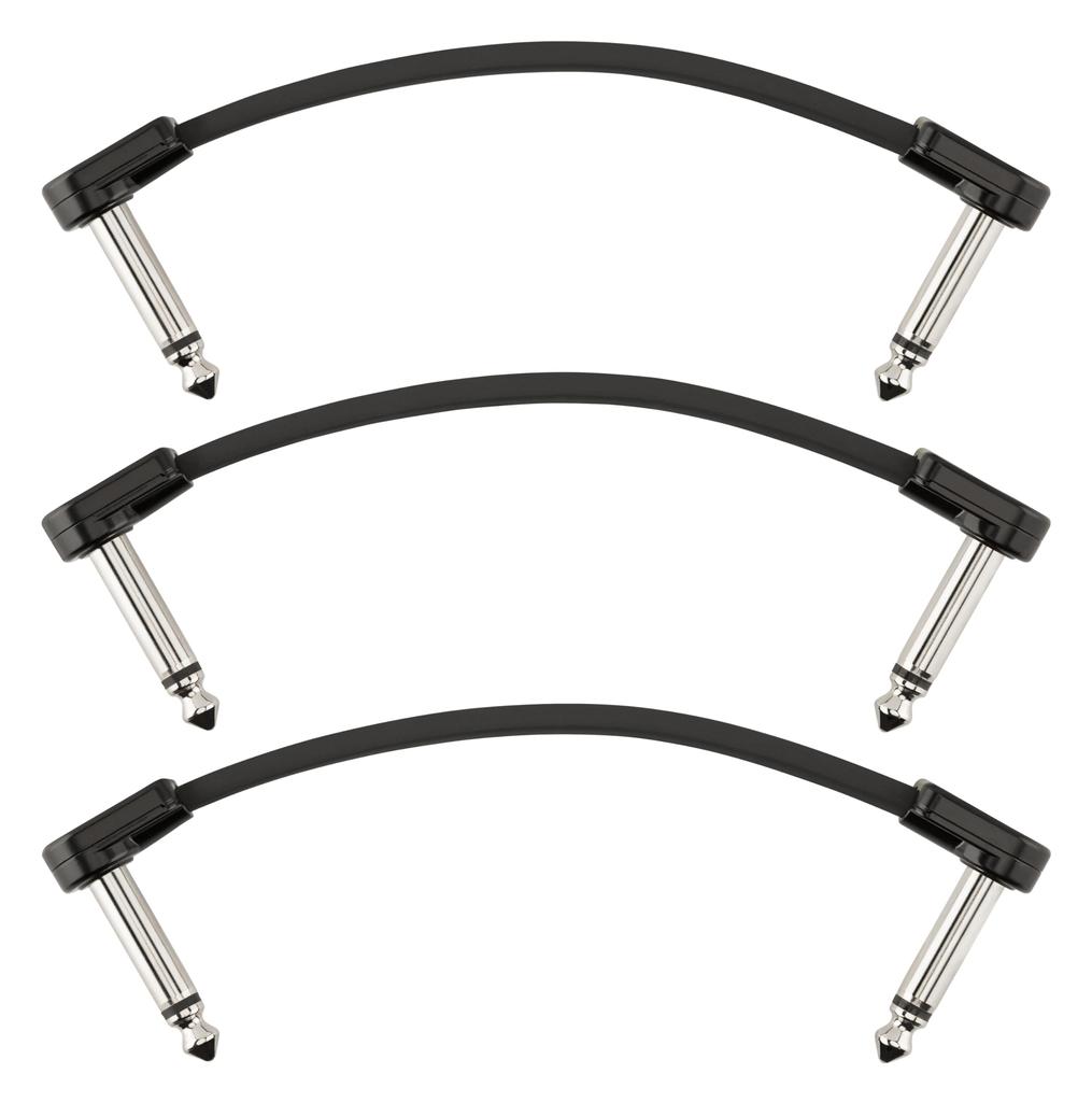 Fender Blockchain 4" Patch Cable 3-Pack AngleAngle [Set of 3 Patch Cables]
