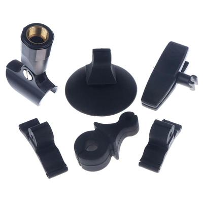 Instrument Mikrofonklemme Mikrofonhalter Mikrofonzubehör Einfach zu installieren Stabil Kondensatormikrofon Clip Ständer für Violine