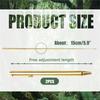 Premium-2PCS Dowsing Rods, Retractable Divining Rods, Portable Pen Shape L Rods, For Ghost Hunting Tools, Divining Water Etc.