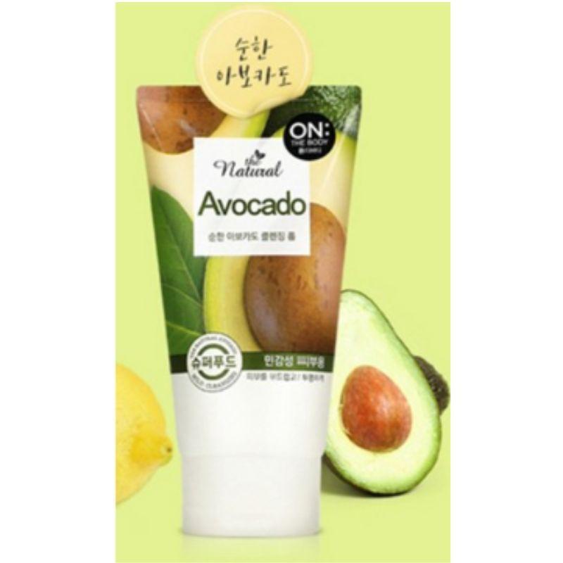 On The Body The Natural Avocado Mild Cleansing Foam 120g