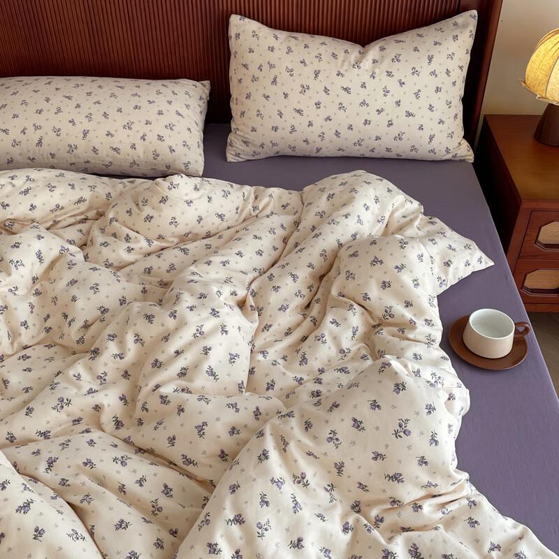 Lilang Double-Layer Gauze Duvet Cover Set