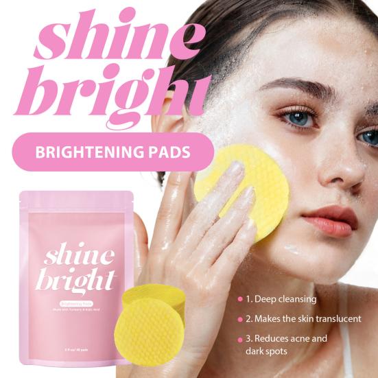 

40 шт. серветки для очищення обличчя Neously Kojic Acid Pads для глибокого очищення