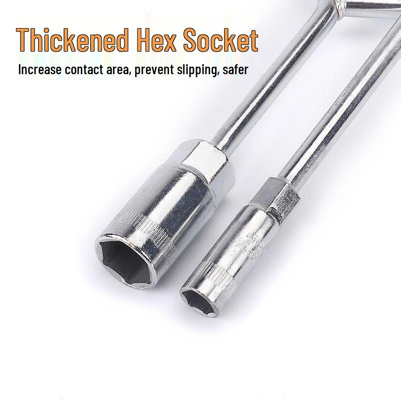 Multifunctional Y-Type Extended Socket Wrench Set