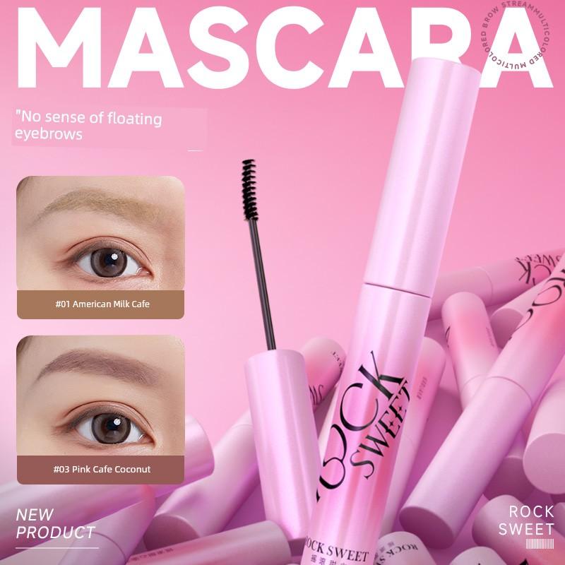 Rock Sweetheart Eyebrow Cream Light Pink Brown Waterproof Long Lasting Fadeless Wild Eyebrows Stain Nature Not Smudge