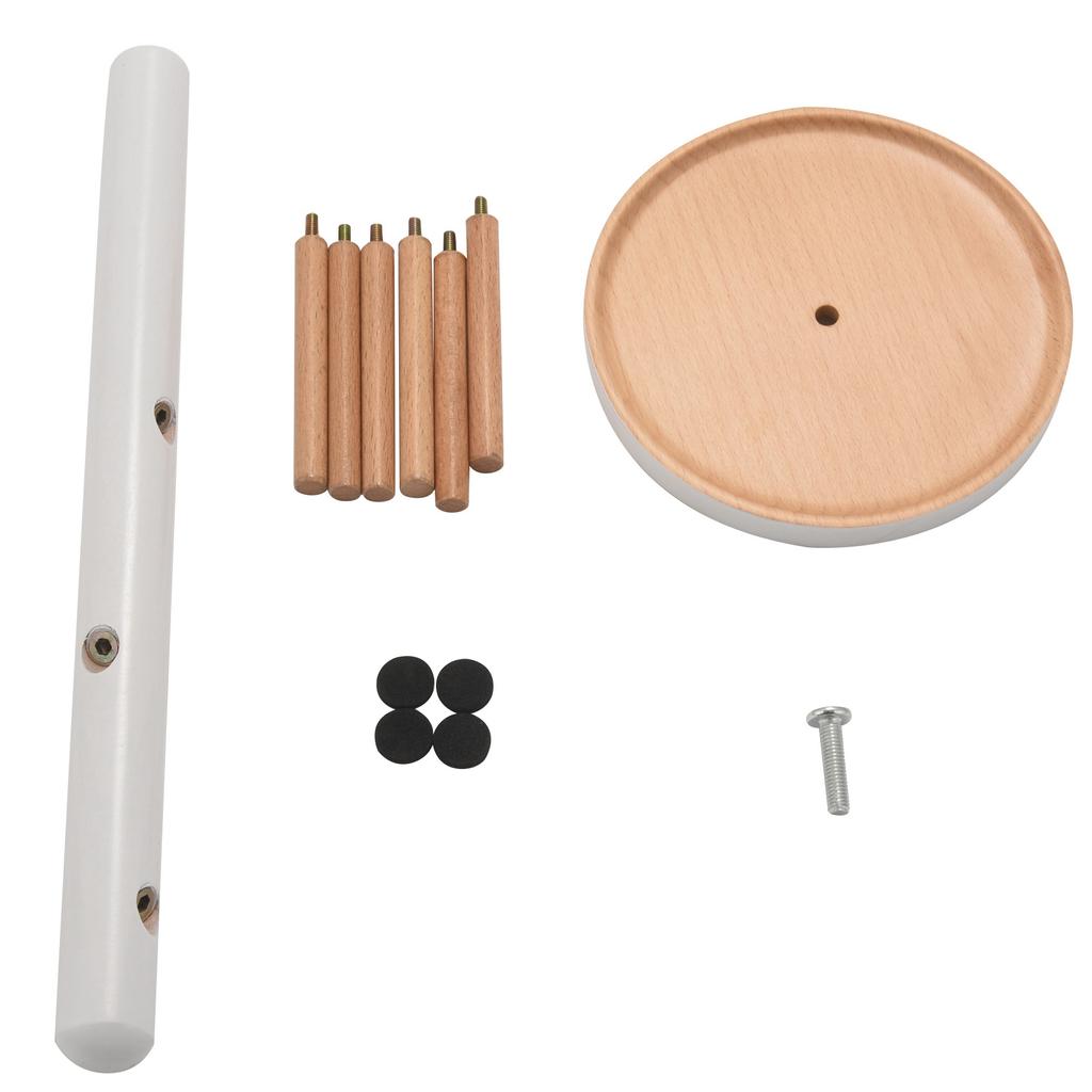 Holzbecher Aufhänge-Display-Ständer Getränkegeschirr-Regal mit 6 Haken Baumform Holz Kaffee-Tee-Tassen-Aufbewahrungs-Halter-Ständer