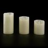 3 Stück/Set flackerndes flammenloses LED-Teelicht, flackerndes Teelicht