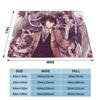 Chuuya Nakahara Osamu Dazai Blankets Flannel Autumn/Winter Anime Soft Throw Blankets for Bed Outdoor Bedspread