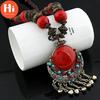 Hi Healthy Bodycare Women Vintage Bohemia Style Pendant Long Chain Sweater Necklace Ornaments Charm