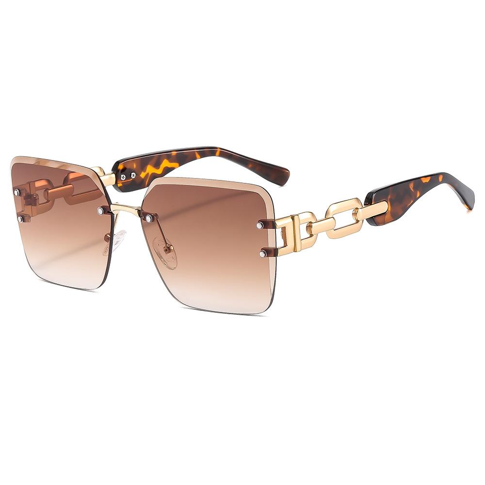 JYL TS Sunglasses UV Frameless Square Unisex Protection/5225 B-2228 дартмаут зеленый