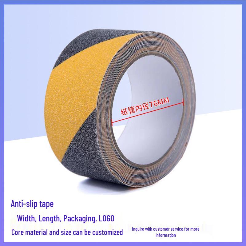 Black Frosted Non-slip Waterproof High-Adhesion Stair Treads Tape for Bathroom Floors
