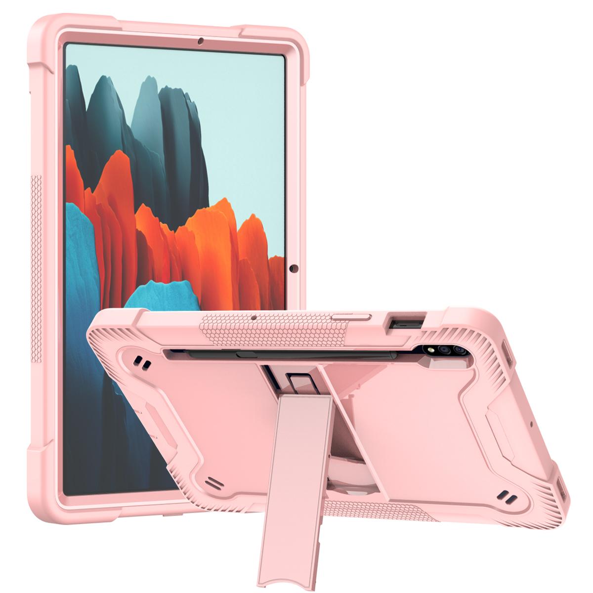 

Case For Samsung Tab S10 Lite S9 FE S8 S7 11 SM-X400 X406 X520 X526 X510 X516 X710 X716 X700 X706 T870 T875 T876 Stand Cover S10 Lite SM-X400 406 розового золота