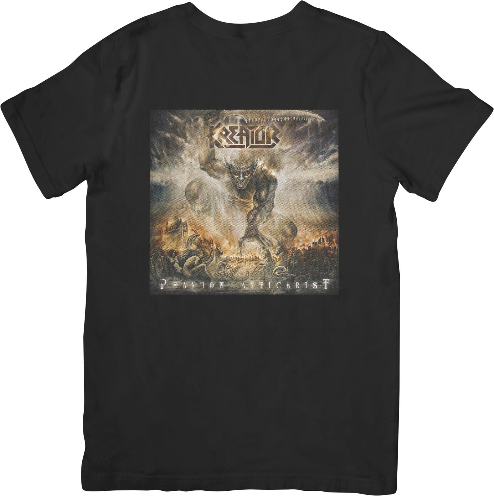 

Kreator 2 Music Unisex Fit for Men Women Quality Cotton T-Shirt Black S
