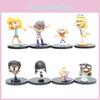 Conjunto de 8 Figuras da Série de TV The Loud House Ótimo Para Colecionadores de Brinquedos!