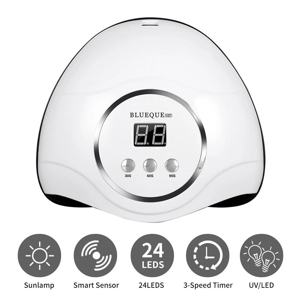 Nail Dryer Lamp Machine Professional Nails Gel Polish UV LED Light for Manicure Drying Curing Nails Varnish Equipment Tools