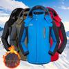 Men's Plus Size Hooded Winter Jacket: Thickened Velvet, Warm Cotton Coat for Outdoor Mountaineering