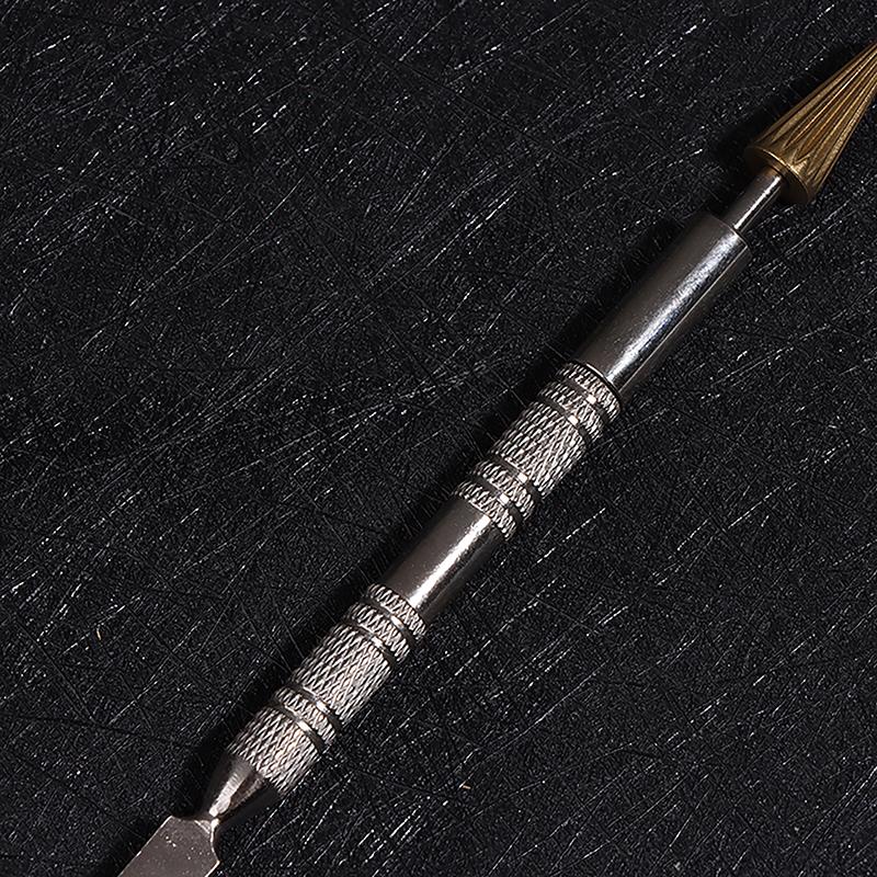 Kůže Dual Head Edge Olej Lepení Aplikátor Dye Pen Nástroj Rychlý váleček pro kožené řemeslné nástroje Dvojité sady Příslušenství