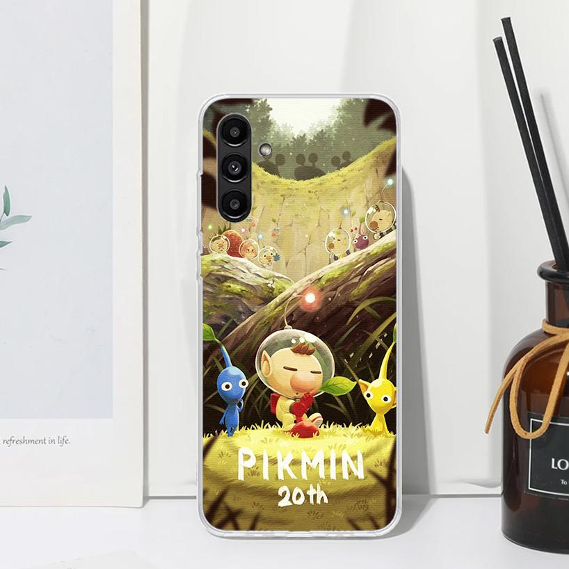 Game P-PikminS 4 Phone Case For Samsung Galaxy A17 A37 A57 A16 A26 A36 A56 A15 A25 A35 A55 A14 A24 A34 A54 A13 A23 A33 A53 A07 G