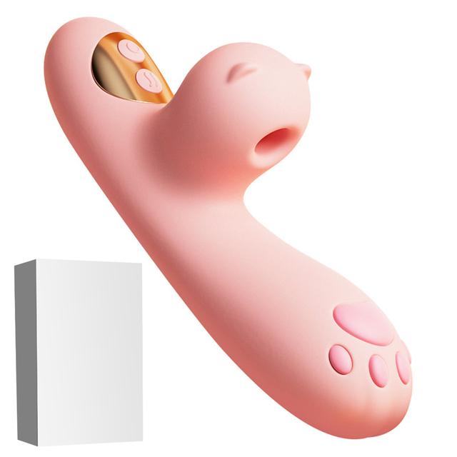 Powerful Sucking Dildo Vibrator Female Nipple Clitoral Suction Cup Vacuum Stimulator Adult Sex Toy Female Vagina Masturbator