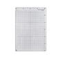 STK Soft Underlay Sheet with Grid Lines for B5 Project Random Colors 1 Sheet Semi-Transparent Pens, PET, A4, A5, Sizes, Paper, (A4, Set)