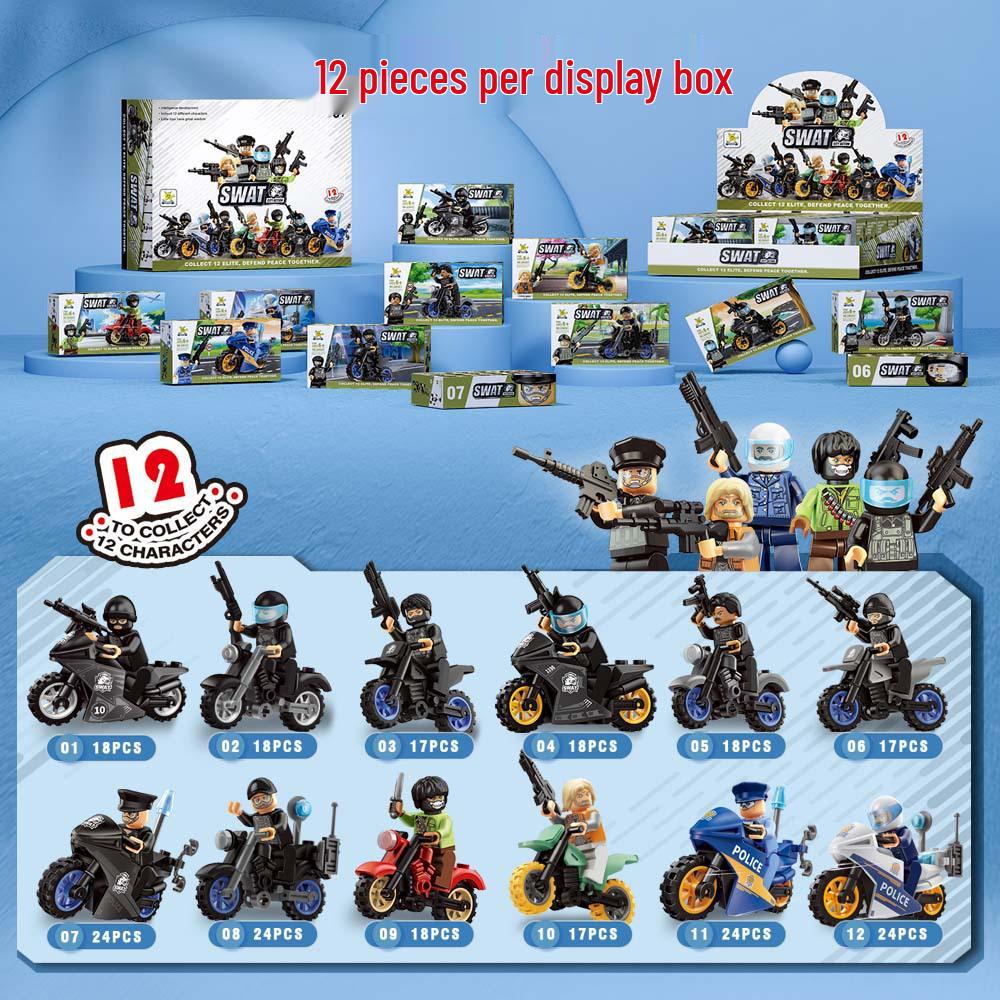 12 Zodiac Animal Building Blocks Compatible with Lego - Educational Toys for Kids