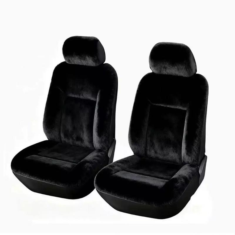 SEAMETAL Plush Car Seat Covers Fluffy