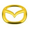 For Mazda 6 3 CX5 5 2 323 CX7 Demio Atenza Axela MX30 CX30 CX3 CX9 RX8 RX7 ABS Car Steering Wheel Center Emblem Sticker Accessories