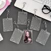 Colorful Star Heart Photocard Holder Keychain Photo Card Holders 2.7x4.1 Inch ID Badge Bus Card Credit ID Bank Card Holder