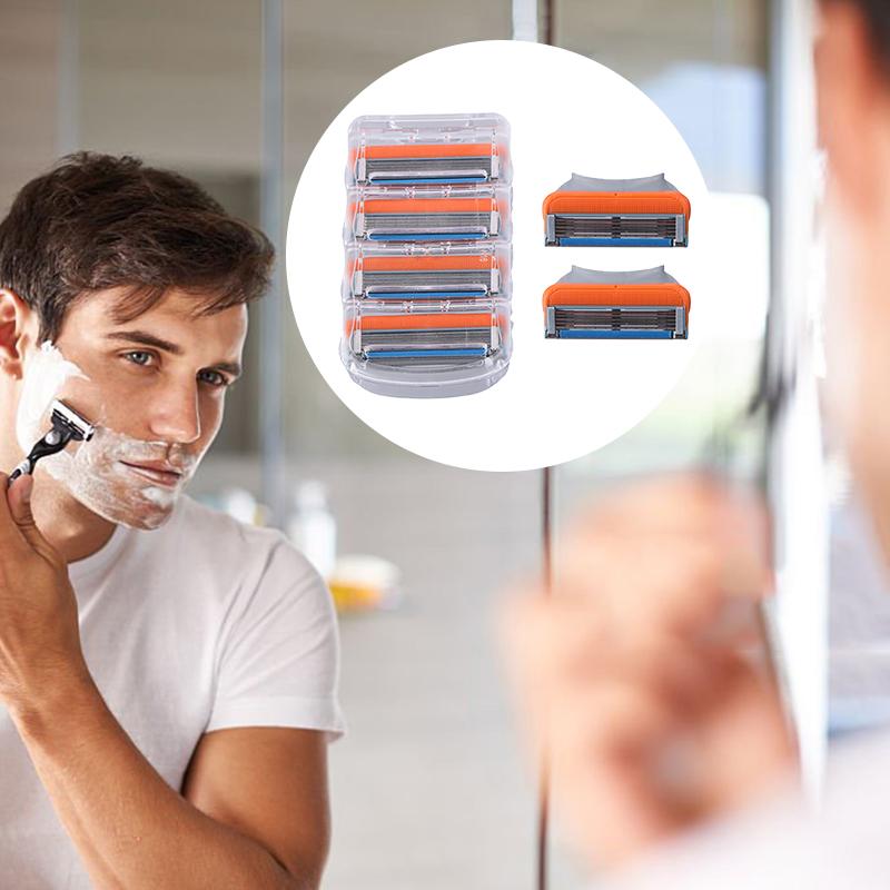 

Подходит для Gillette Fusion 5, ручное лезвие для бритья, мужская бритва, сменное лезвие, набор бритв