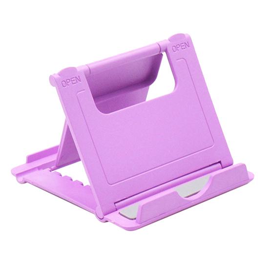 Universal Plastic Adjustable Folding Desktop Table Phone Holder Bracket Stand