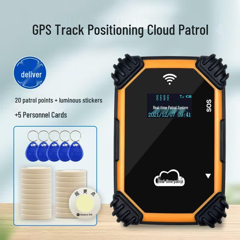 Realand 4G GPS Cloud Patrol Device ZD819G CN plug (adapter included)