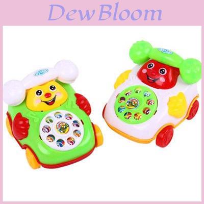 Plastic Toy Phone With Ringtone For Toddlers And Kids Educational Play