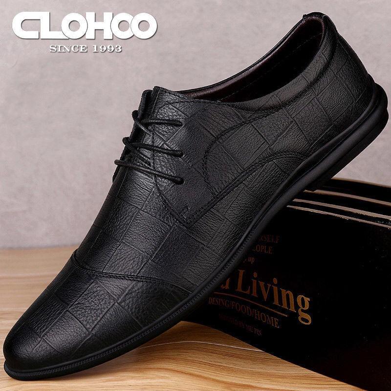 

Summer new products men s business casual shoes dress wedding shoes breathable lace-up casual shoes men 39