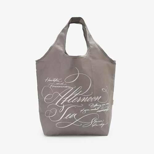 [Afternoon Tea Living] AfternoonTea LIVING Eco Bag/Shopping Bag HP85 Logo Shopping Wrap Bag/Veronica Halim Gray