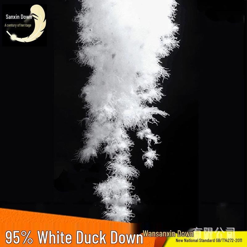 98% White Duck Down Feathers for Quilts & Clothing Filler