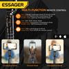 Essager Q09 Handheld Gimbal Wireless Bluetooth Led Selfie Stick Gimbal Stabilizer Tripod For Iphone Cell Phone Smartphone Gimble