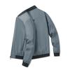 Mens Spring Autumn New Fashion Business Casual Minimalist Versatile Jacket With Zipper Pockets Loose Bomber Outerwear Premium