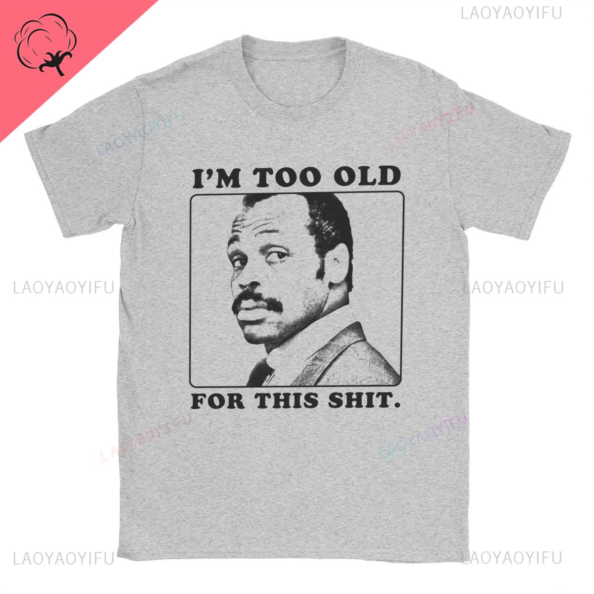 

Roger Murtaughts Interesting Shortsleeved Cotton Casual Streetwear Is Retro and Fashionable Suitable for Both Men and Women S