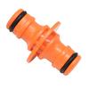 10pcs Garden Watering Hose Connector Pipe Joint Tube Quick Double Male Fitting