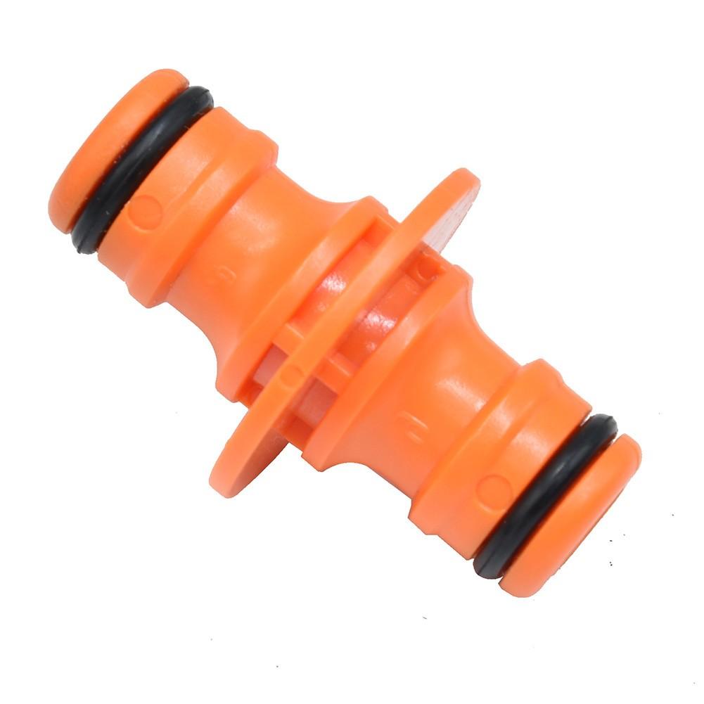 10pcs Garden Watering Hose Connector Pipe Joint Tube Quick Double Male Fitting