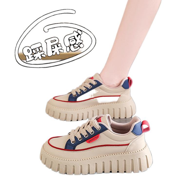 Board Shoes New Autumn Pregnant Women Muffin Platform Shoes Size Increase Casual Sports Shoes