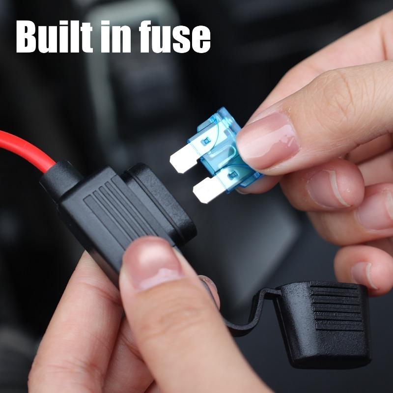Cord 16AWG Car Extension Cable Battery Charging Cable SAE Waterproof Solar Vehicle Battery Power Cable To SAE 12V-36V Solar Plug