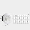 Air Ventilator Cover Adjustable Diffuser Ducting Cover Vent Grille RV Accessories For Motor Home Kitchen Batch Air Outlet Fresh