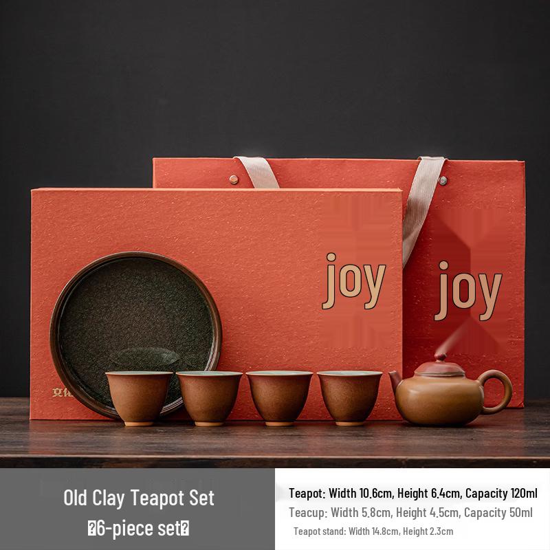 Handcrafted Ceramic Kiln Glazed Kung Fu Tea Set
